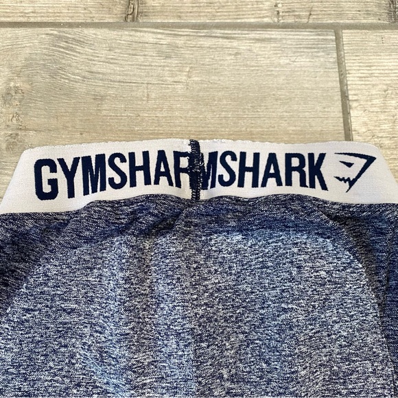 SOLD | Gymshark Flex Leggings Sapphire Blue Marl/Light Grey - Picture 11 of 13